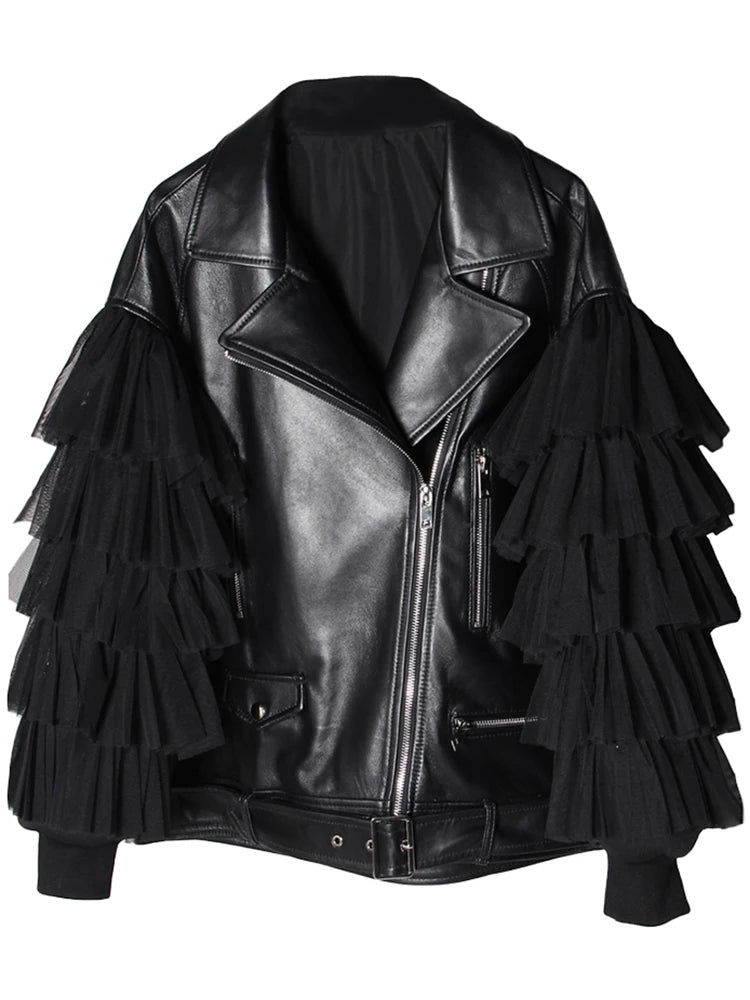 🖤 ALMA REBEL – Perfecto à Volants