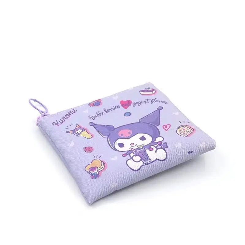 Mini Porte-Monnaie Kawaii – Pochette Zippée