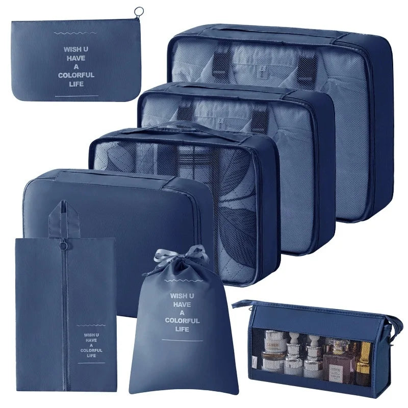 Kit Voyage Organisé Alma™ – 8 Pièces