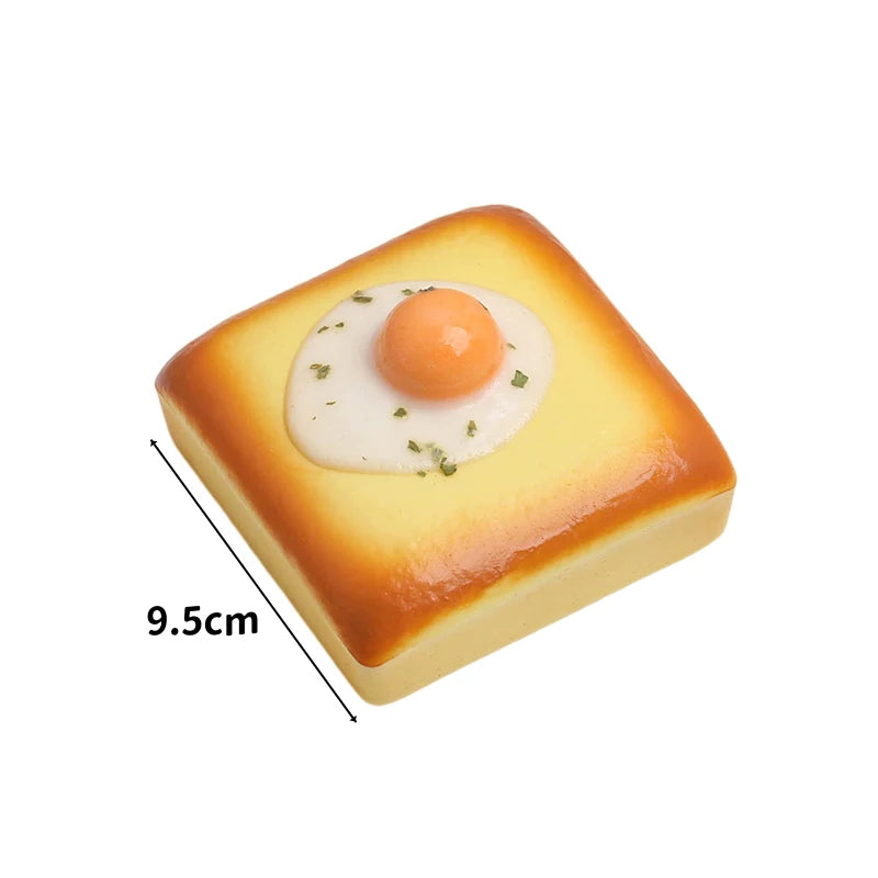 🍳 Toast Egg Squishy – Le toast anti-stress