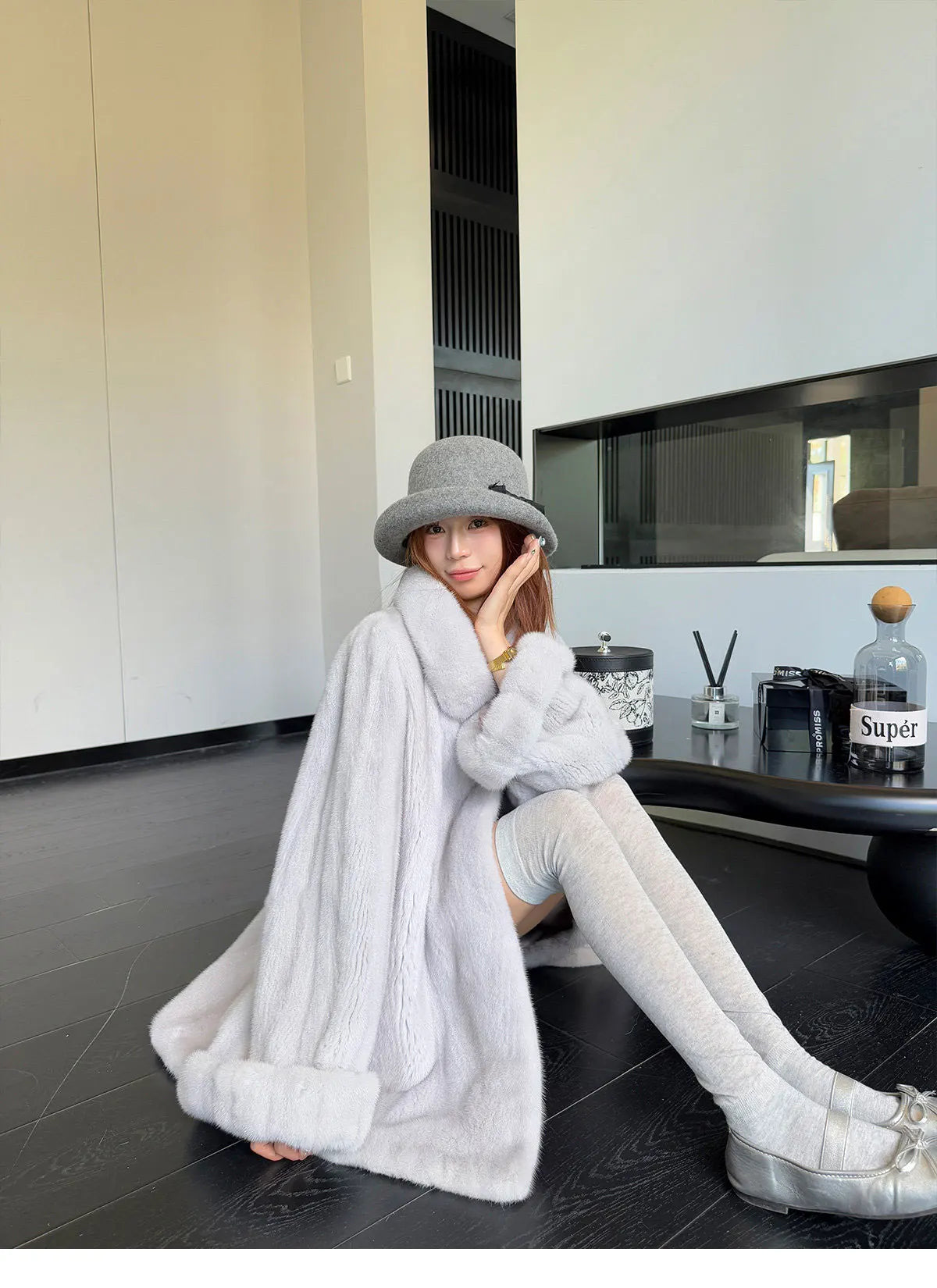 Manteau en fausse fourrure – Teddy Muse