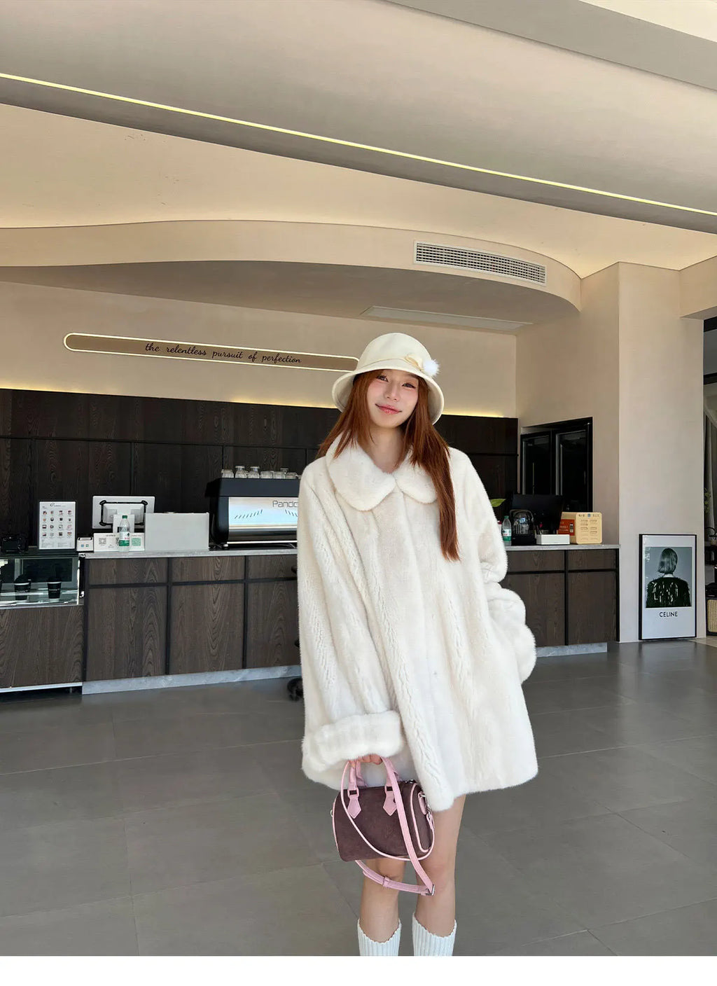 Manteau en fausse fourrure – Teddy Muse