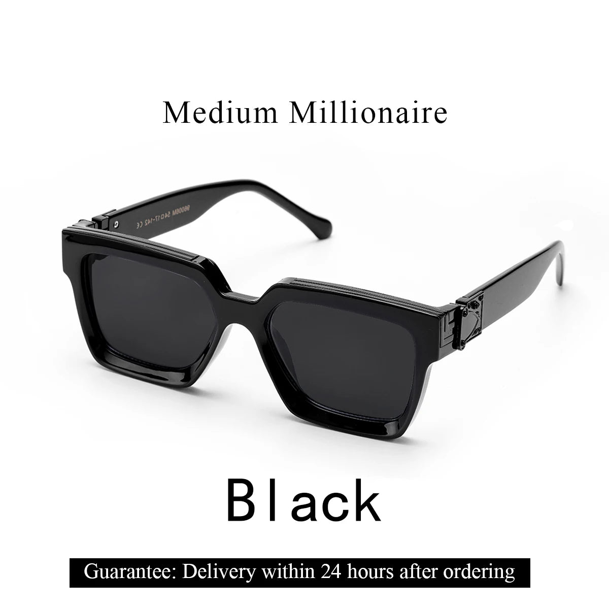 Lunettes Manhattan Luxe™ – Noir Intense