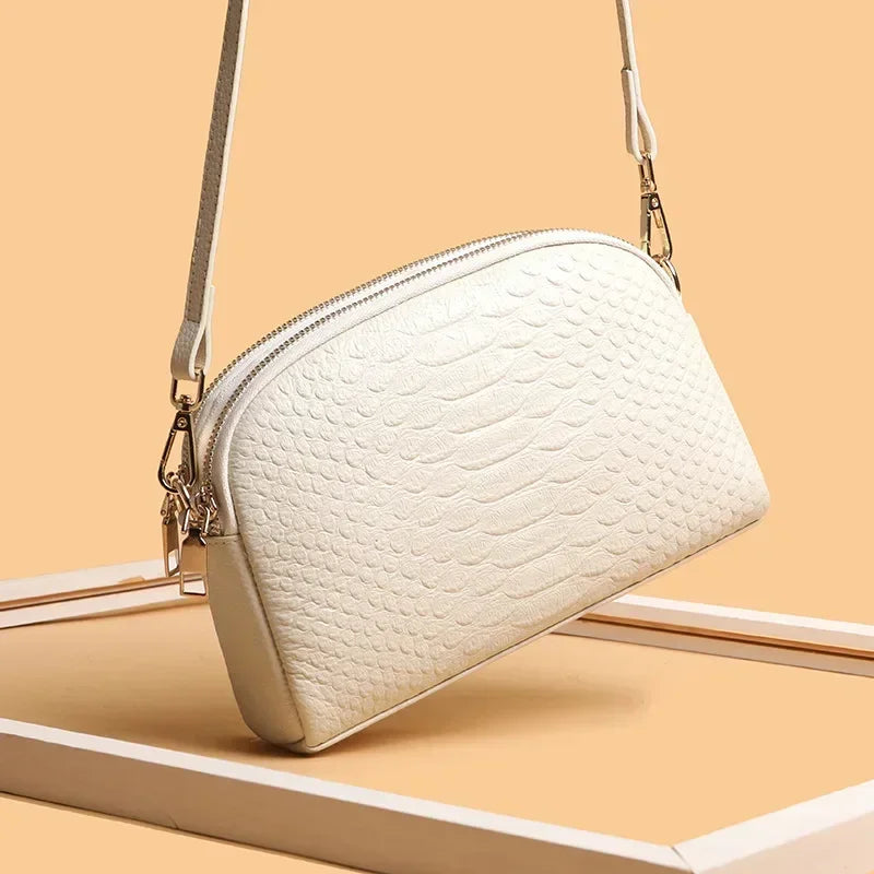 Sac Élégance Croco Alma™ – Cuir Véritable & Raffinement Intemporel