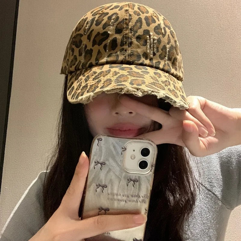 Casquette Nomade Léopard