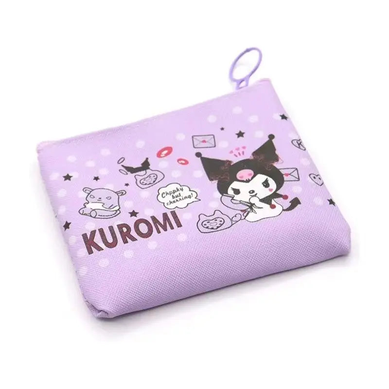 Mini Porte-Monnaie Kawaii – Pochette Zippée