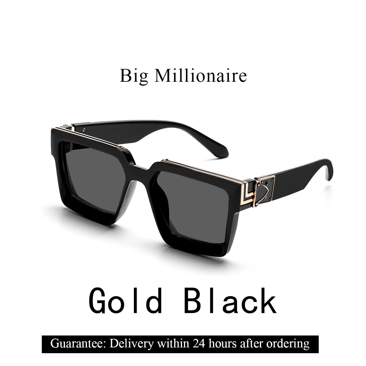 Lunettes Manhattan Luxe™ – Noir Intense