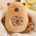 🧸 Capybara Family – Peluche + 6 bébés