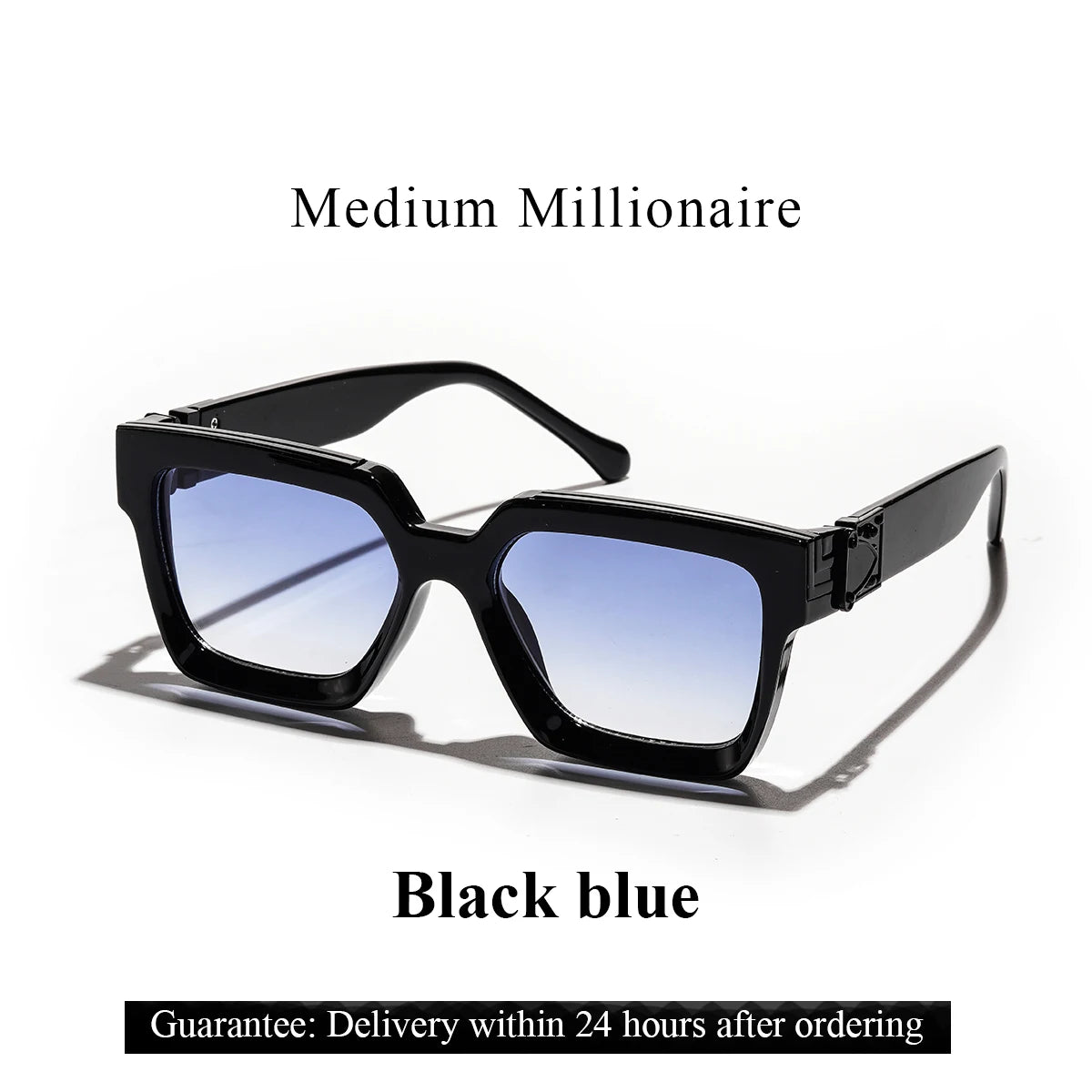 Lunettes Manhattan Luxe™ – Noir Intense