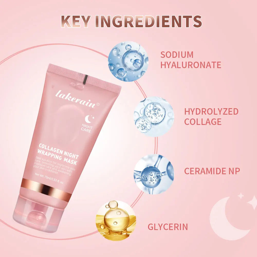 Collagen Night Wrap – Masque de Nuit Hydratant