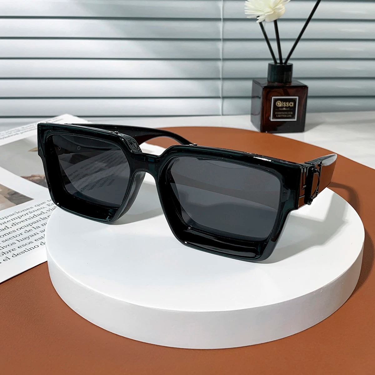 Lunettes Manhattan Luxe™ – Noir Intense