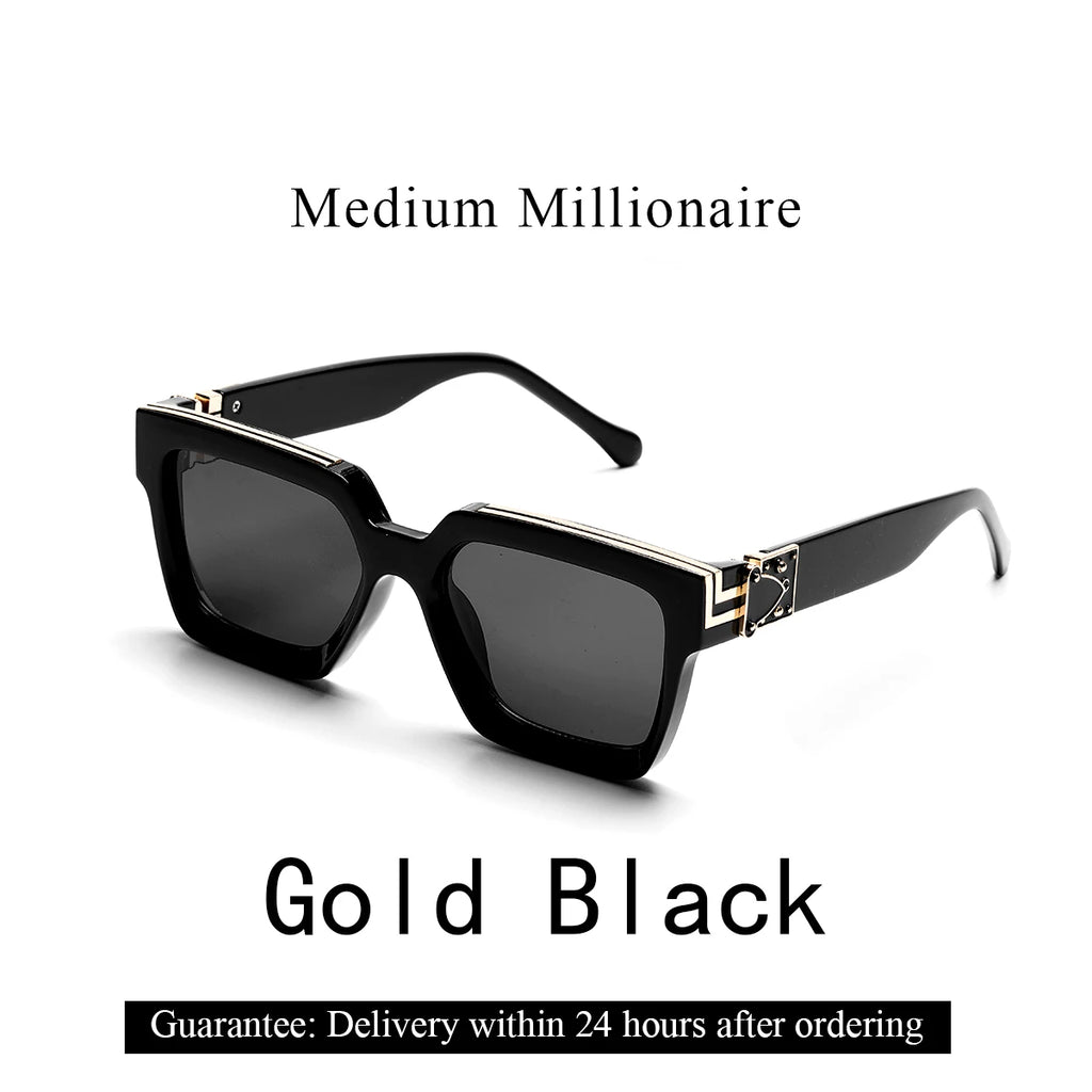 Lunettes Manhattan Luxe™ – Noir Intense
