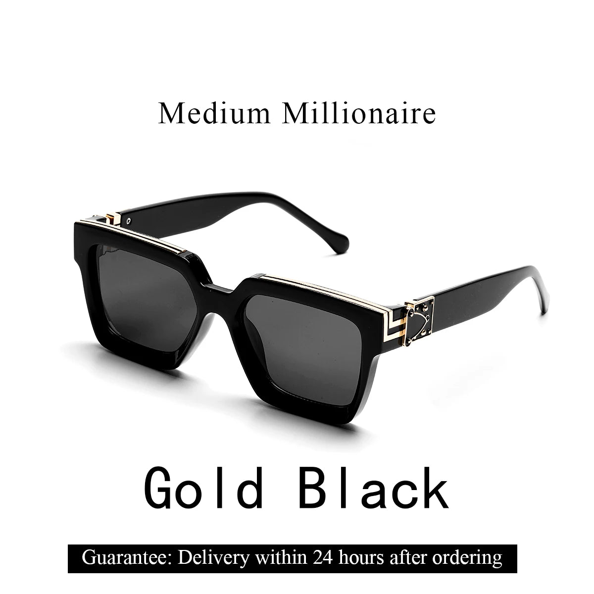 Lunettes Manhattan Luxe™ – Noir Intense