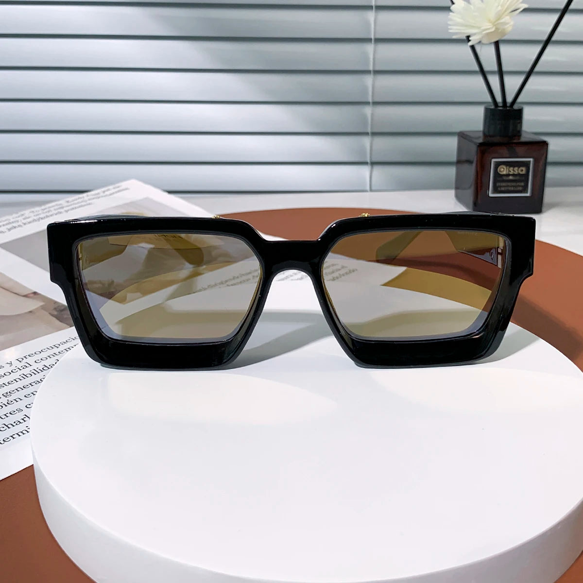 Lunettes Manhattan Luxe™ – Noir Intense