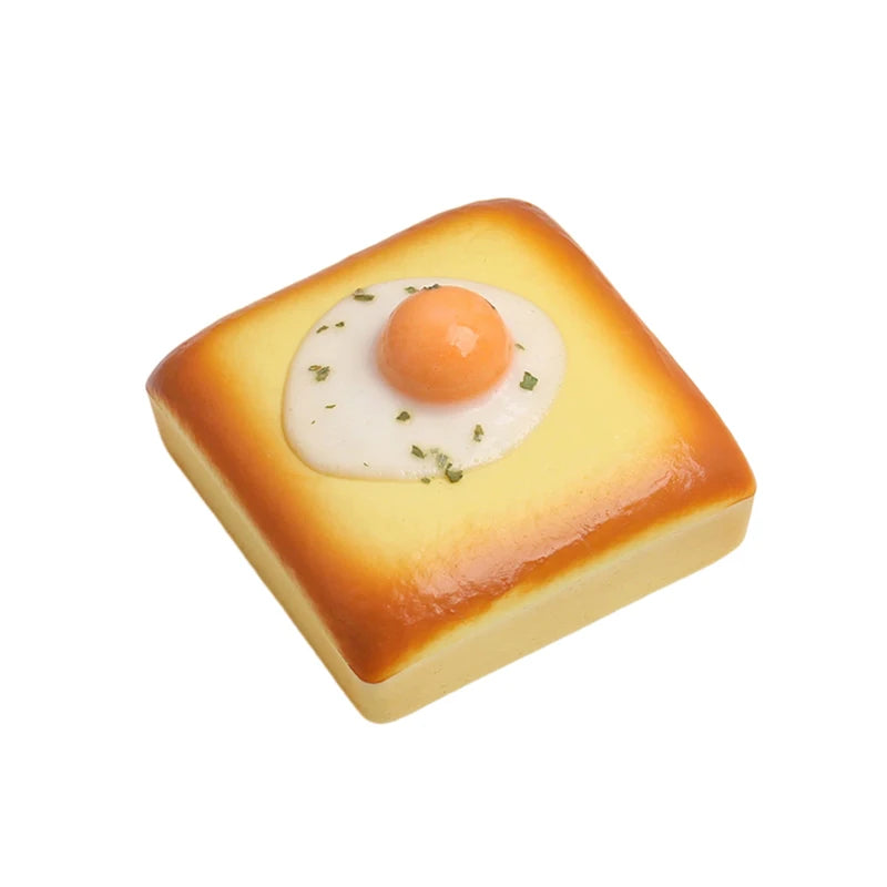 🍳 Toast Egg Squishy – Le toast anti-stress