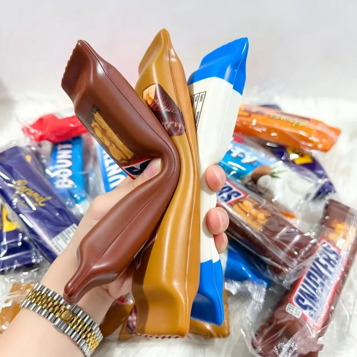 Squishies Chocolat Kawaii – Set de 4