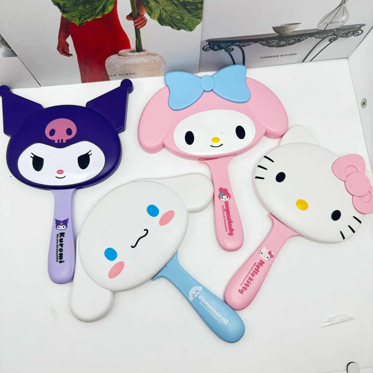 Miroir & Peigne Kawaii – Duo de Poche