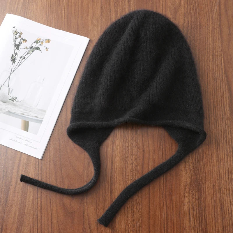 Bonnet cagoule en pure laine – Cozy Hood