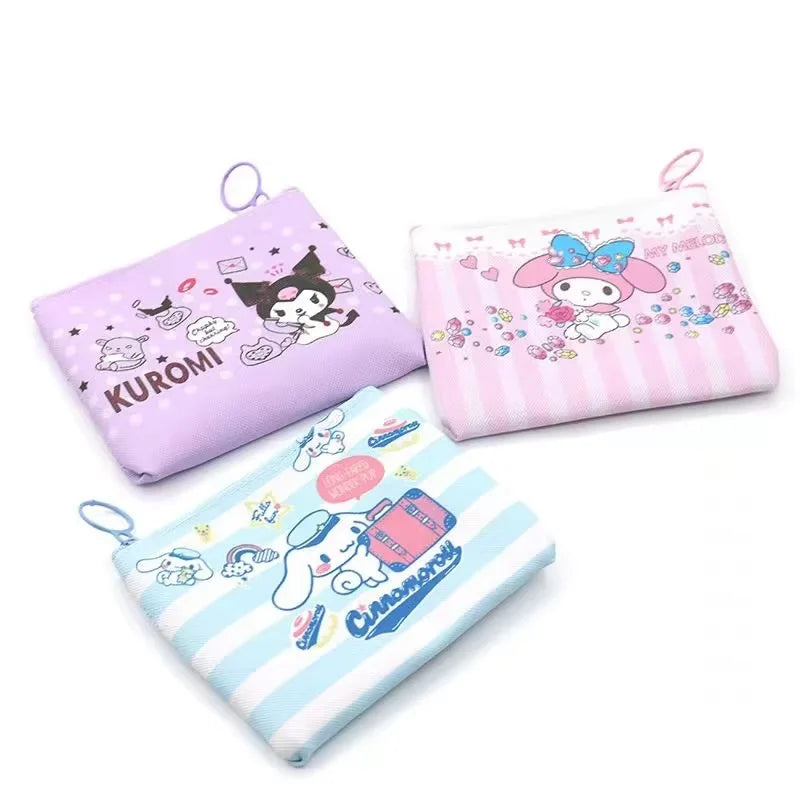 Mini Porte-Monnaie Kawaii – Pochette Zippée