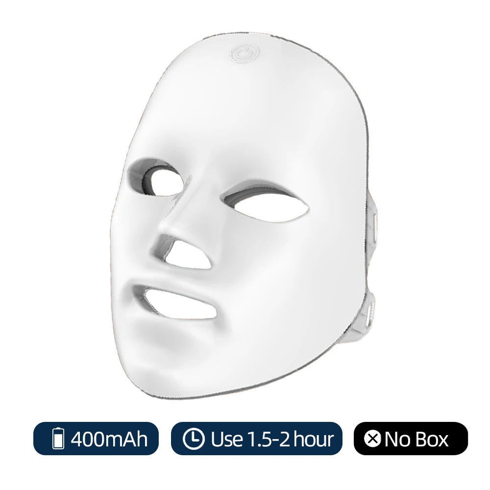 ✨ ALMA LED GLOW – Masque Visage LED 7 Couleurs