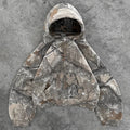 Hoodie oversize camouflage – Wild Street
