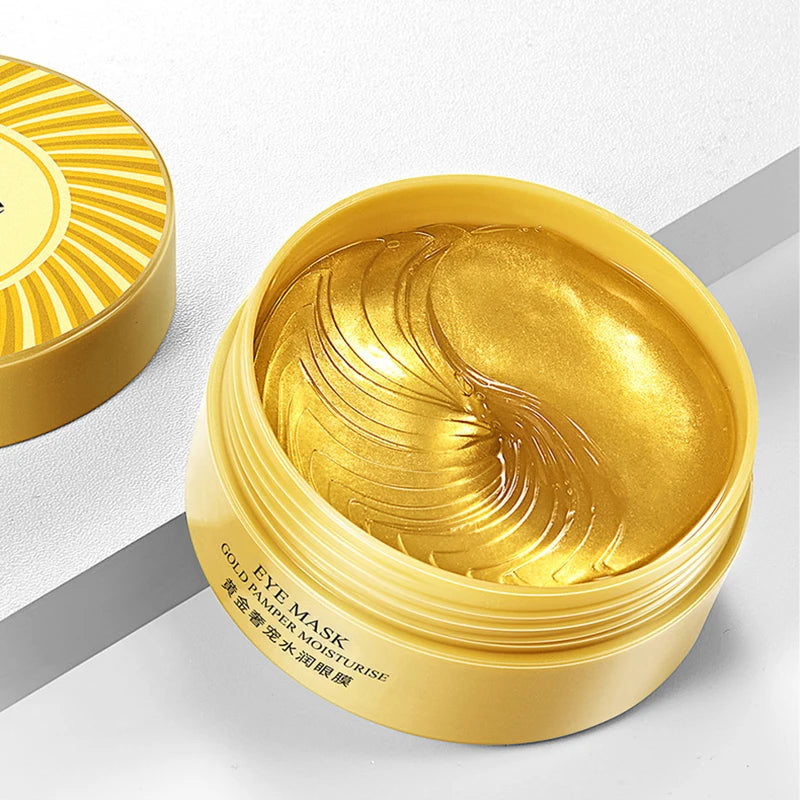 Golden Glow – Patchs Yeux au Collagène | 60 pièces