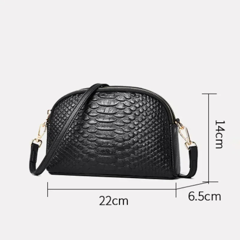 Sac Élégance Croco Alma™ – Cuir Véritable & Raffinement Intemporel