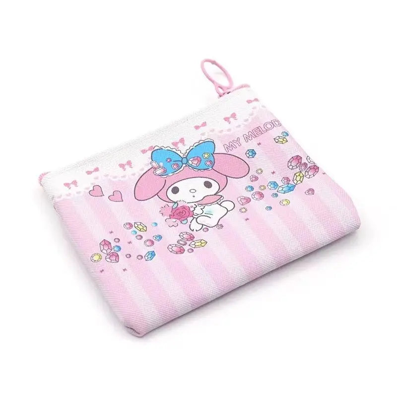 Mini Porte-Monnaie Kawaii – Pochette Zippée